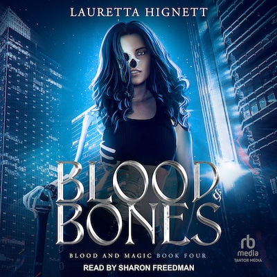 Blood & Bones – omslag til lydbogen af Lauretta Hignett