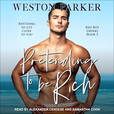 Pretending to Be Rich – omslag til lydbogen af Weston Parker