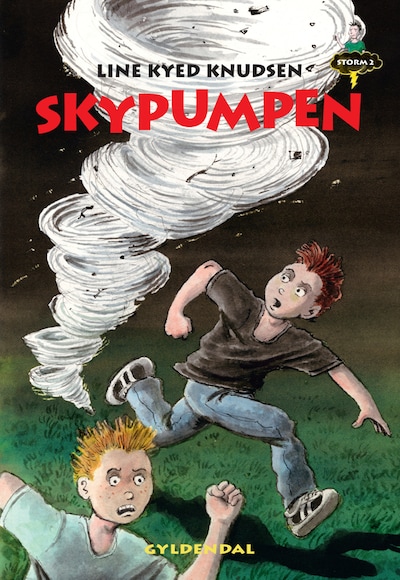 Storm 2 - Skypumpen – omslag til lydbogen af Line Kyed Knudsen