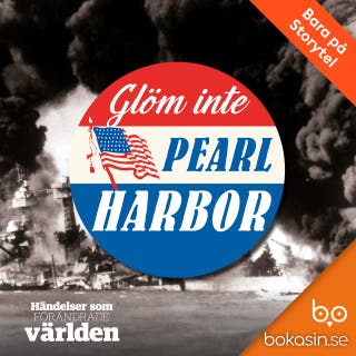Glöm inte Pearl Harbor – omslag till ljudboken av Bokasin
