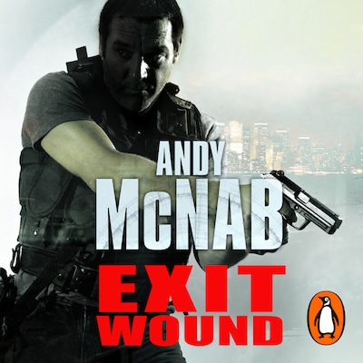 Exit Wound – omslag til lydbogen af Andy McNab