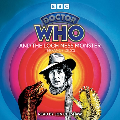 Doctor Who and the Loch Ness Monster – omslag til lydbogen af Terrance Dicks