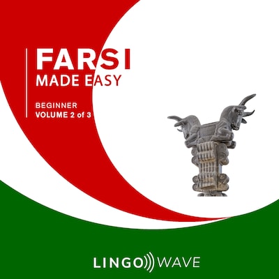 Farsi Made Easy - Beginner - Volume 2 of 3 – omslag til lydbogen af Lingo Wave
