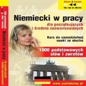 Niemiecki w pracy dla początkujących 1000 słów i zwrotów – okładka audiobooka, autor Dorota Guzik