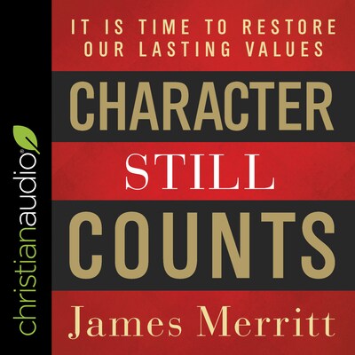 Character Still Counts – omslag til lydbogen af James Merritt