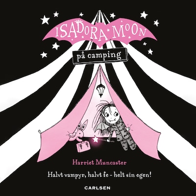 Isadora Moon på camping (2) – omslag til lydbogen af Harriet Muncaster