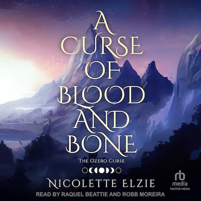 A Curse of Blood and Bone – omslag til lydbogen af Nicolette Elzie