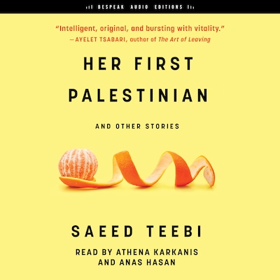 Her First Palestinian – omslag til lydbogen af Saeed Teebi