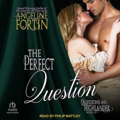 The Perfect Question – omslag til lydbogen af Angeline Fortin