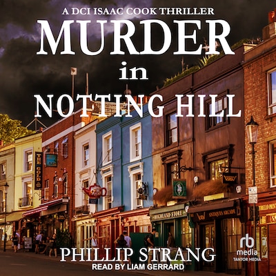 Murder in Notting Hill – omslag til lydbogen af Phillip Strang