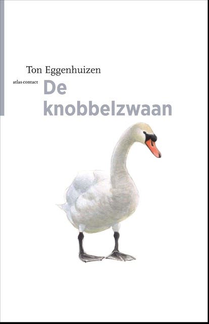 De knobbelzwaan – omslag van het luisterboek van Ton Eggenhuizen