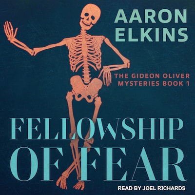 Fellowship of Fear – omslag til lydbogen af Aaron Elkins