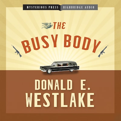 The Busy Body – omslag til lydbogen af Donald E. Westlake