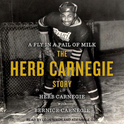 A Fly in a Pail of Milk – omslag til lydbogen af Herb Carnegie