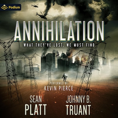 Annihilation – omslag til lydbogen af Sean Platt, Johnny B. Truant