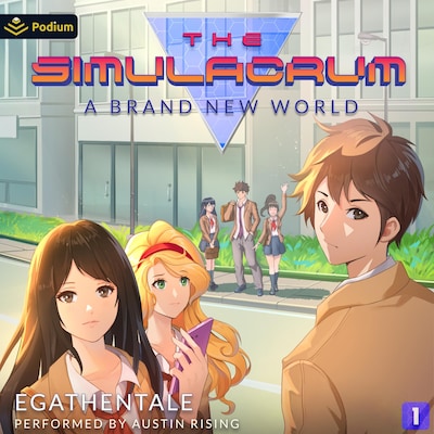 A Brand New World: A Slice-of-Life Urban Fantasy – omslag til lydbogen af Egathentale