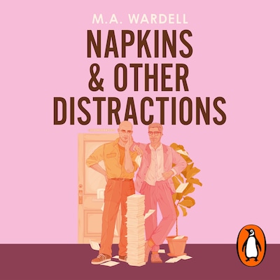 Napkins and Other Distractions – omslag til lydbogen af M.A. Wardell
