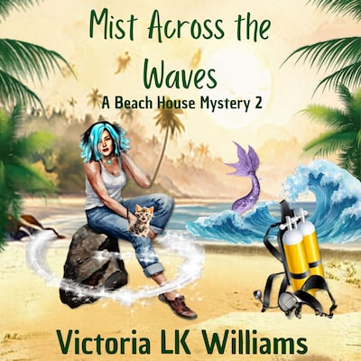 Mist Across the Waves – omslag til lydbogen af Victoria LK Williams