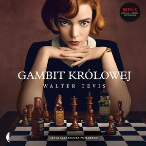 Gambit królowej – okładka audiobooka, autor Walter Tevis
