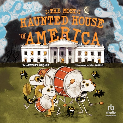 The Most Haunted House in America – omslag til lydbogen af Jarrett Dapier