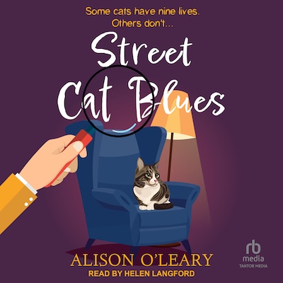 Street Cat Blues – omslag til lydbogen af Alison O'Leary