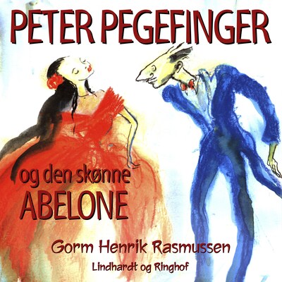 Peter Pegefinger og den skønne Abelone – omslag til lydbogen af Gorm Henrik Rasmussen