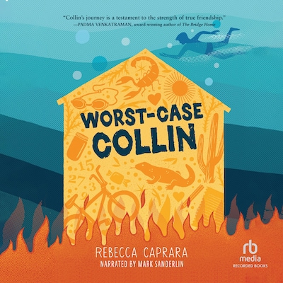 Worst-Case Collin – omslag til lydbogen af Rebecca Caprara