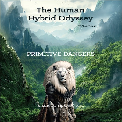 The Human Hybrid Odyssey – omslag til lydbogen af A. McDonald, K. Witt, K. Jatta