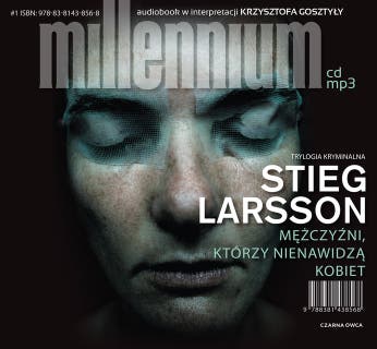 Mężczyźni, którzy nienawidzą kobiet – okładka audiobooka, autor Stieg Larsson