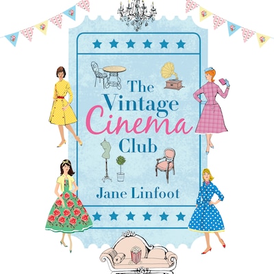 The Vintage Cinema Club – omslag til lydbogen af Jane Linfoot