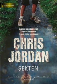 Sekten – omslag till ljudboken av Chris Jordan