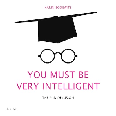 You Must Be Very Intelligent – omslag til lydbogen af Karin Bodewits
