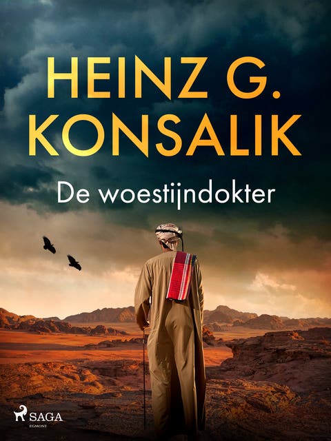 De woestijndokter – omslag van het luisterboek van Heinz G. Konsalik