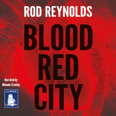 Blood Red City – omslag til lydbogen af Rod Reynolds