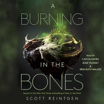 A Burning in the Bones – omslag van het luisterboek van Scott Reintgen