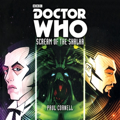 Doctor Who: Scream of the Shalka – omslag til lydbogen af Paul Cornell