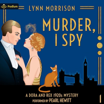 Murder, I Spy – omslag til lydbogen af Lynn Morrison
