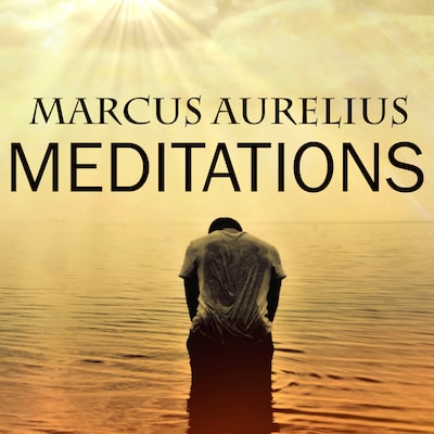 Meditations – omslag til lydbogen af Marcus Aurelius
