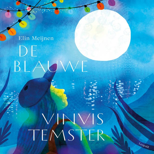 De blauwevinvistemster – omslag van het luisterboek van Elin Meijnen
