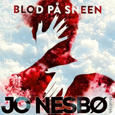 Blod på sneen – omslag til lydbogen af Jo Nesbø