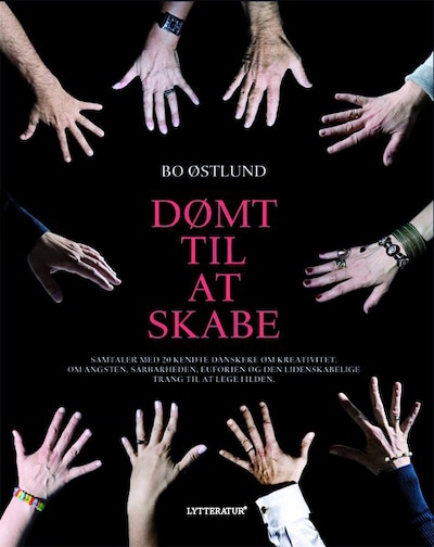 Dømt til at skabe – omslag til lydbogen af Bo Østlund