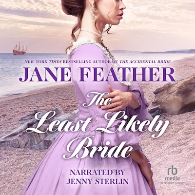 The Least Likely Bride – omslag til lydbogen af Jane Feather
