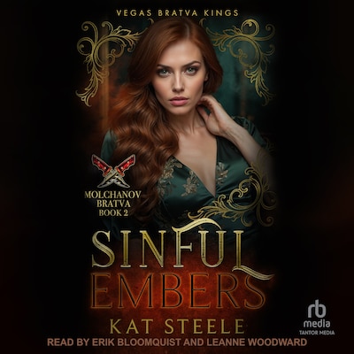 Sinful Embers – omslag til lydbogen af Kat Steele