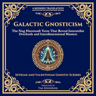 Galactic Gnosticism – omslag til lydbogen af Tim Zengerink, Various Gnostic Writers