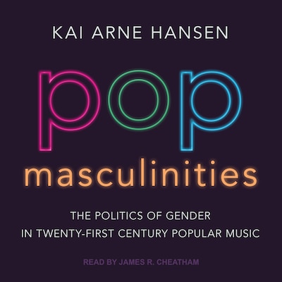 Pop Masculinities – omslag til lydbogen af Kai Arne Hansen