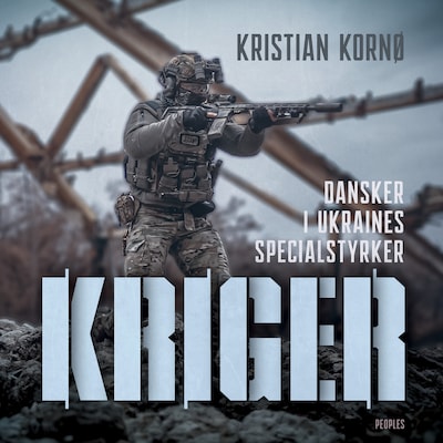 Kriger – omslag til lydbogen af Mike, Kristian Kornø Rasmussen