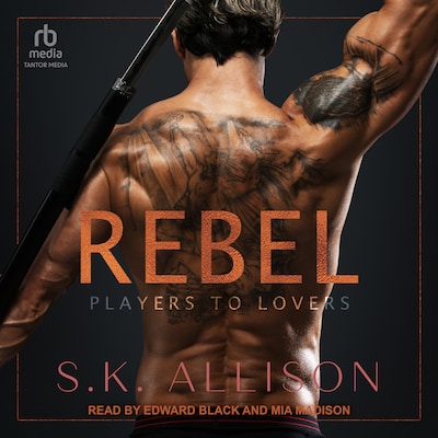 Rebel – omslag til lydbogen af SK Allison