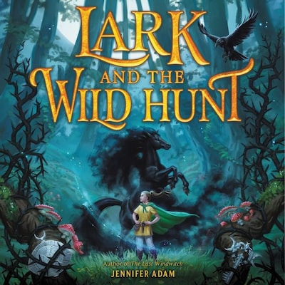 Lark and the Wild Hunt – omslag til lydbogen af Jennifer Adam