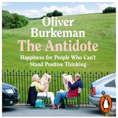 The Antidote – omslag til lydbogen af Oliver Burkeman