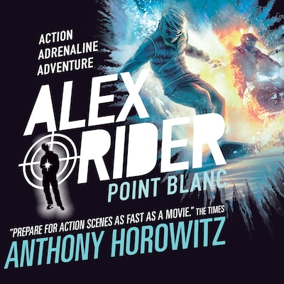 Point Blanc – omslag til lydbogen af Anthony Horowitz
